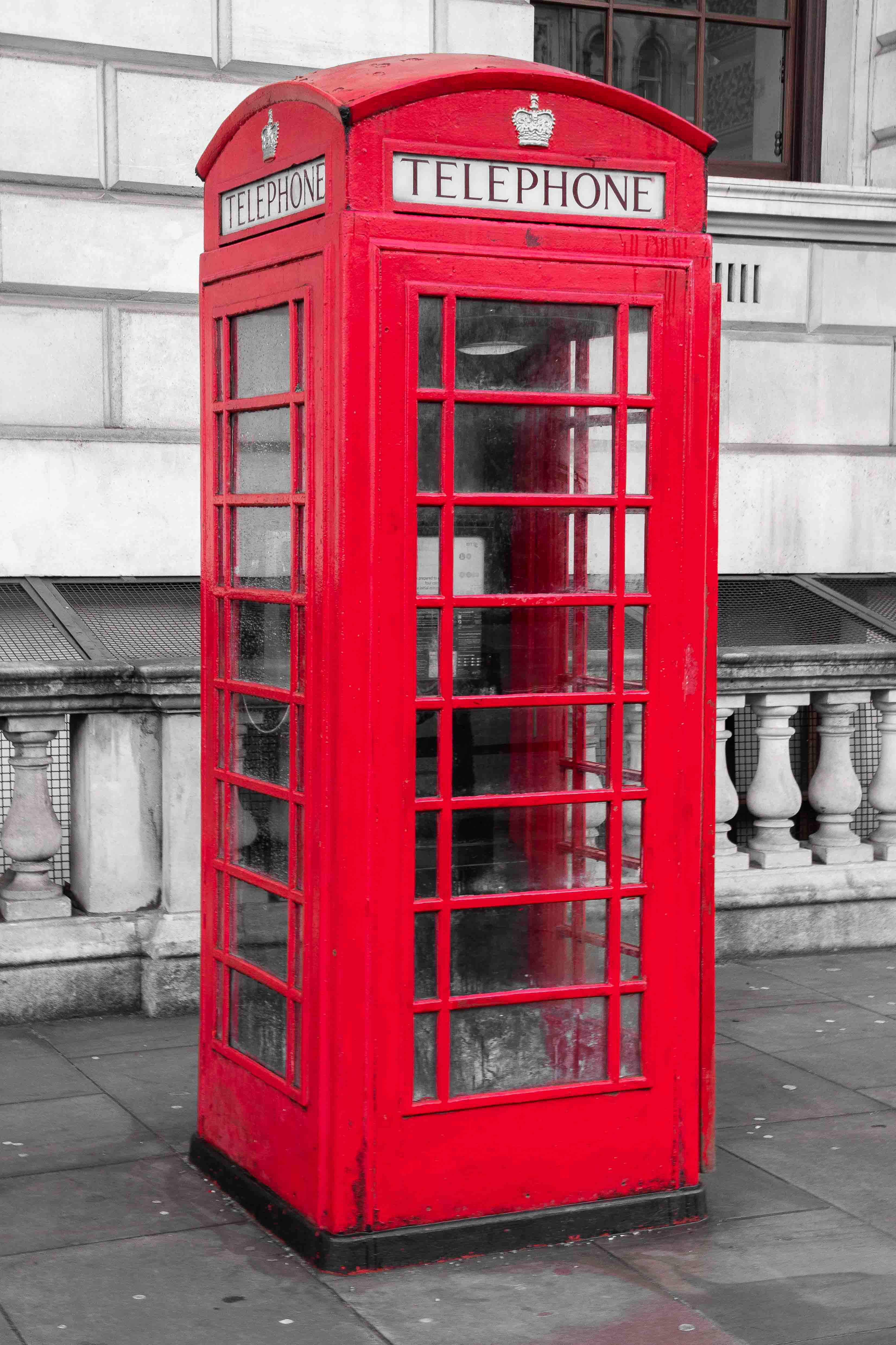 Classic Red Telephone Box - London