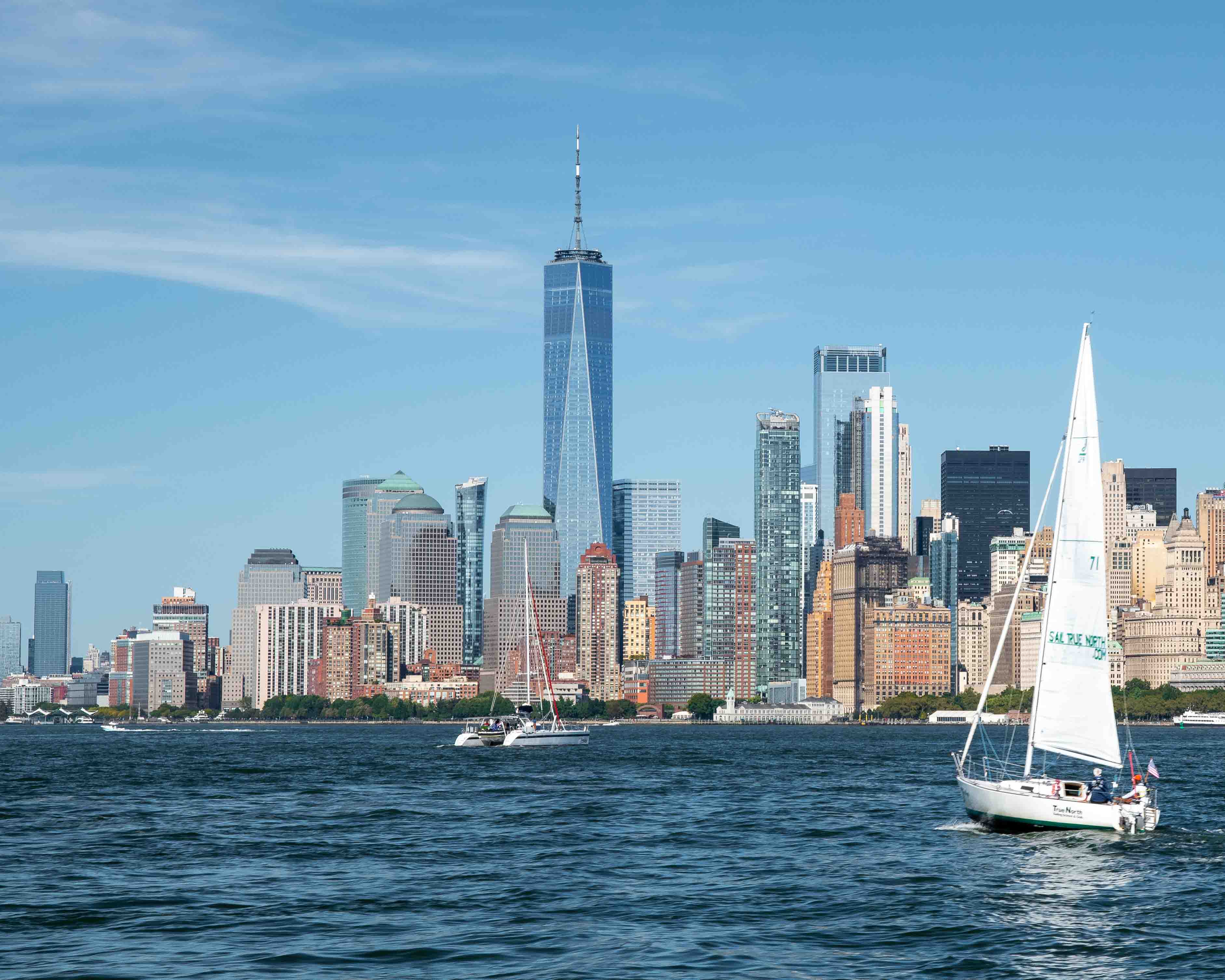 Lower Manhattan from the Harbor - Manhattan