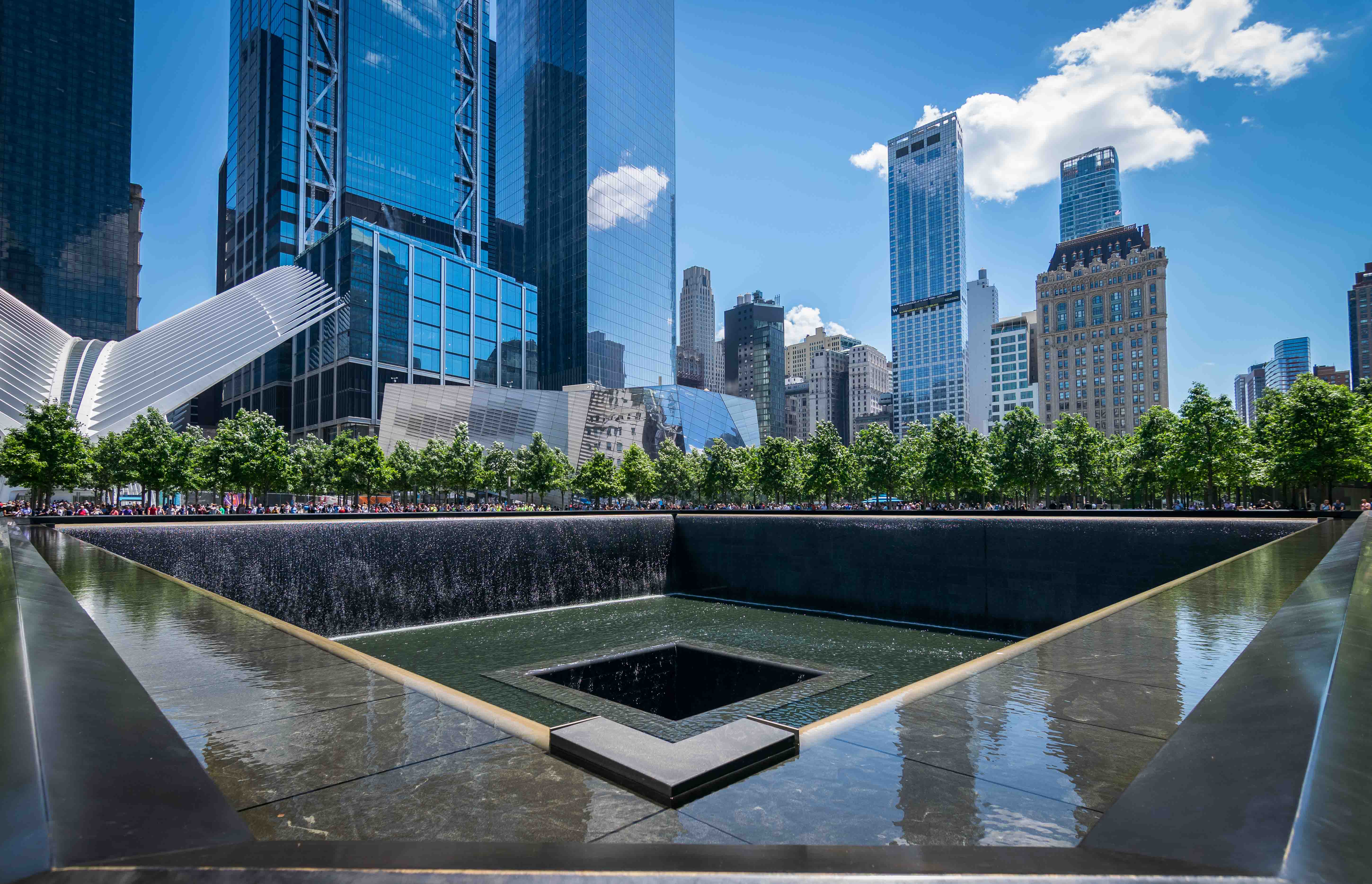 9/11 Memorial Reflecting Pool - Manhattan